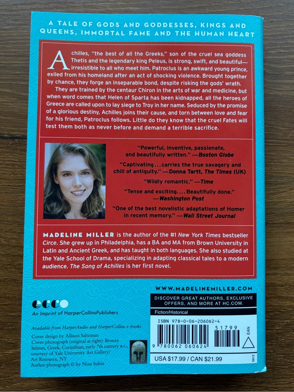 Madeline Miller The Song of Achilles - Picture 2 of 2